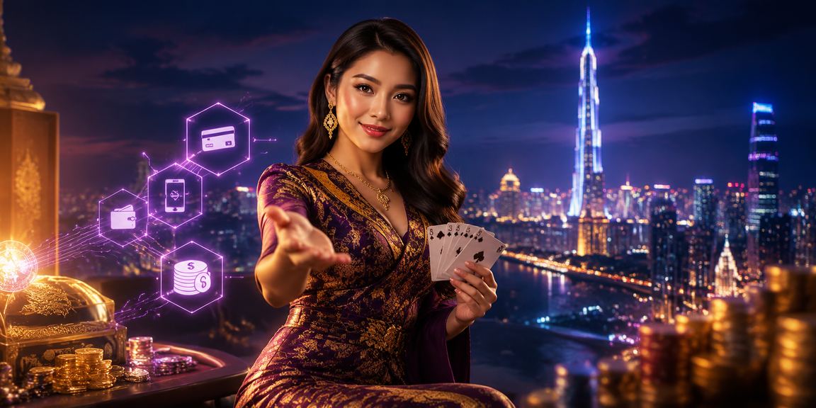 Permainan Rummy berlatarkan batik Kuala Lumpur